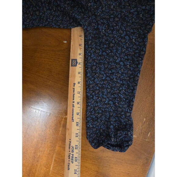 Fun2Fun Stitchfix Women’s Floral Blouse  Blue Size Small - Picture 8 of 8